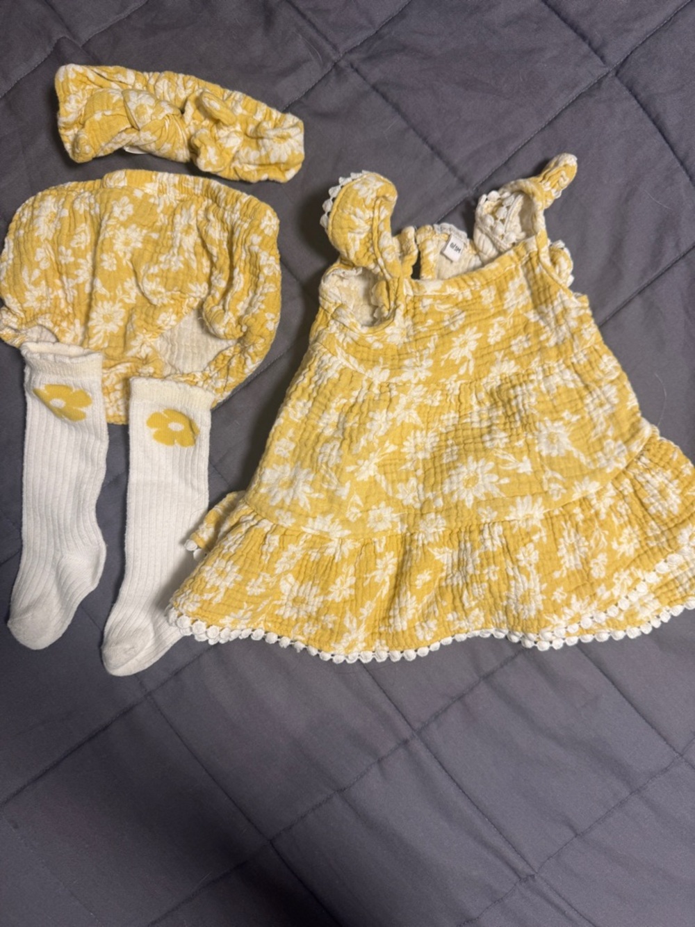 RZ by Rachel Zoe Dress and Accessories 0-3M